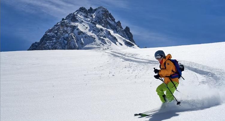Powder virgen, bajada tras bajada